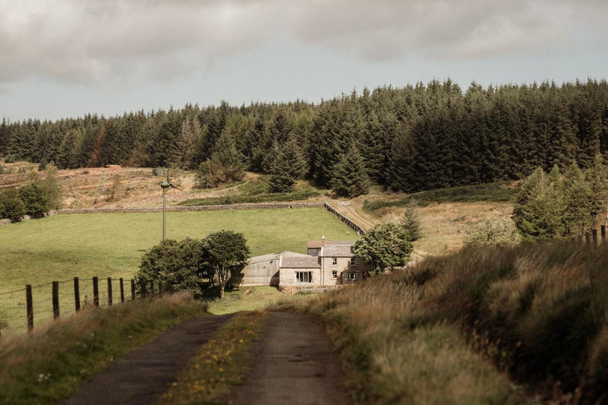 Gibshiel Farm Bed And Breakfast Greenhaugh Eksteriør bilde